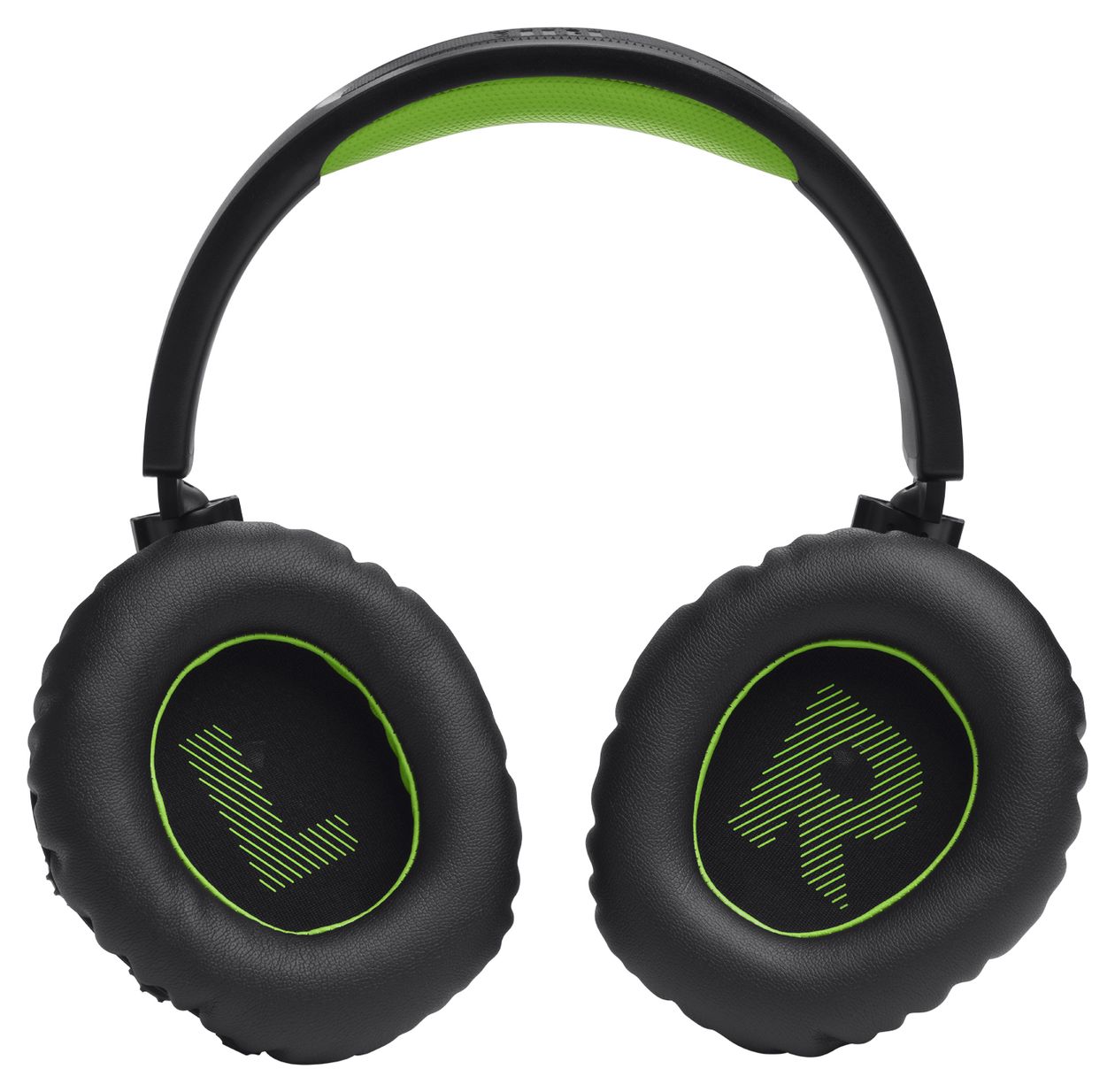 Quantum 360X Over Ear Bluetooth Kopfhörer kabellos 26 h Laufzeit USB Typ-C  (Schwarz, Grün) 