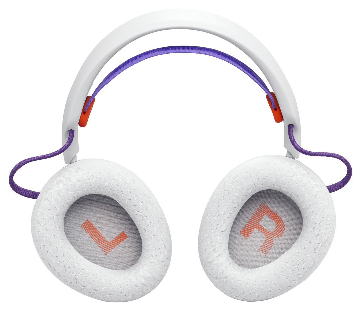 Quantum 650 Over Ear Bluetooth Kopfhörer kabellos 60 h Laufzeit USB Typ-C  (Weiß) 