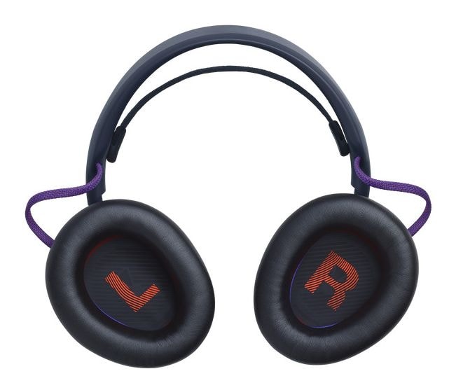 Quantum 850 Over Ear Bluetooth Kopfhörer kabelgebunden&kabellos 30 h Laufzeit USB Typ-C  (Schwarz, Blau) 
