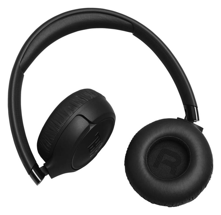 Tune 680NC Ohraufliegender Bluetooth Kopfhörer kabelgebunden&kabellos 76 h Laufzeit USB Typ-C  (Schwarz) 