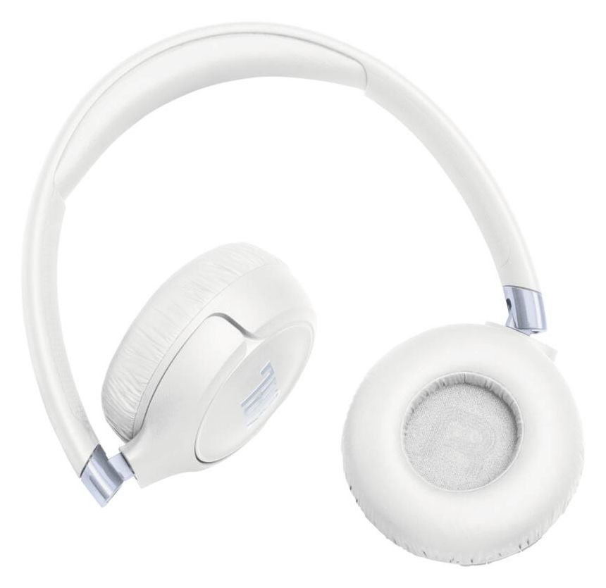 Tune 680NC Ohraufliegender Bluetooth Kopfhörer kabelgebunden&kabellos 76 h Laufzeit USB Typ-C  (Weiß) 