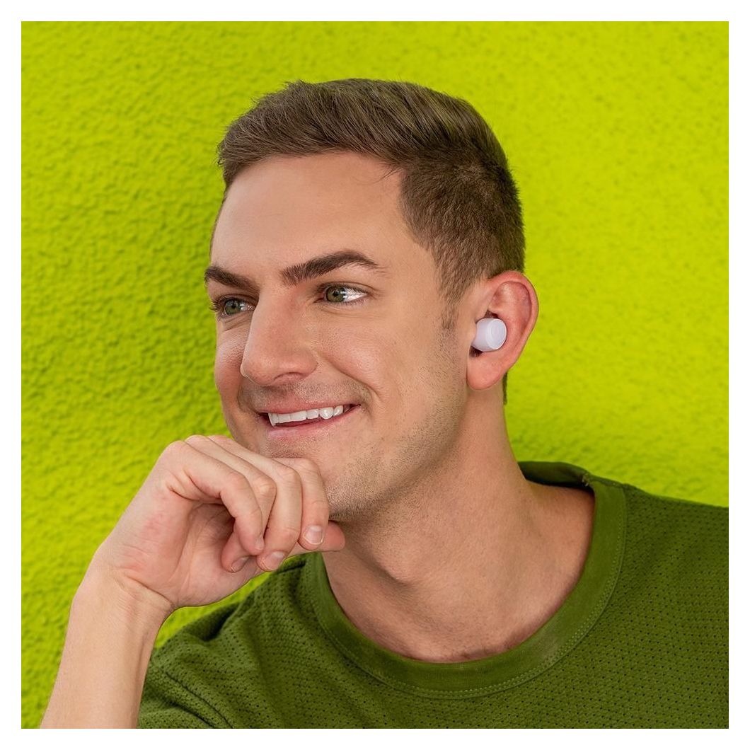 Go Air Pop In-Ear Bluetooth Kopfhörer Kabellos TWS 8 h Laufzeit IPX4  (Lila) 