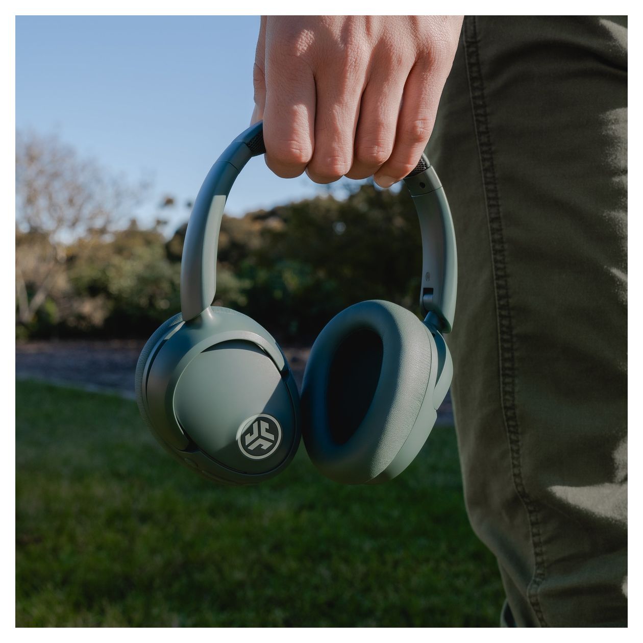 Lux ANC Over Ear Bluetooth Kopfhörer kabellos  (Salbei) 