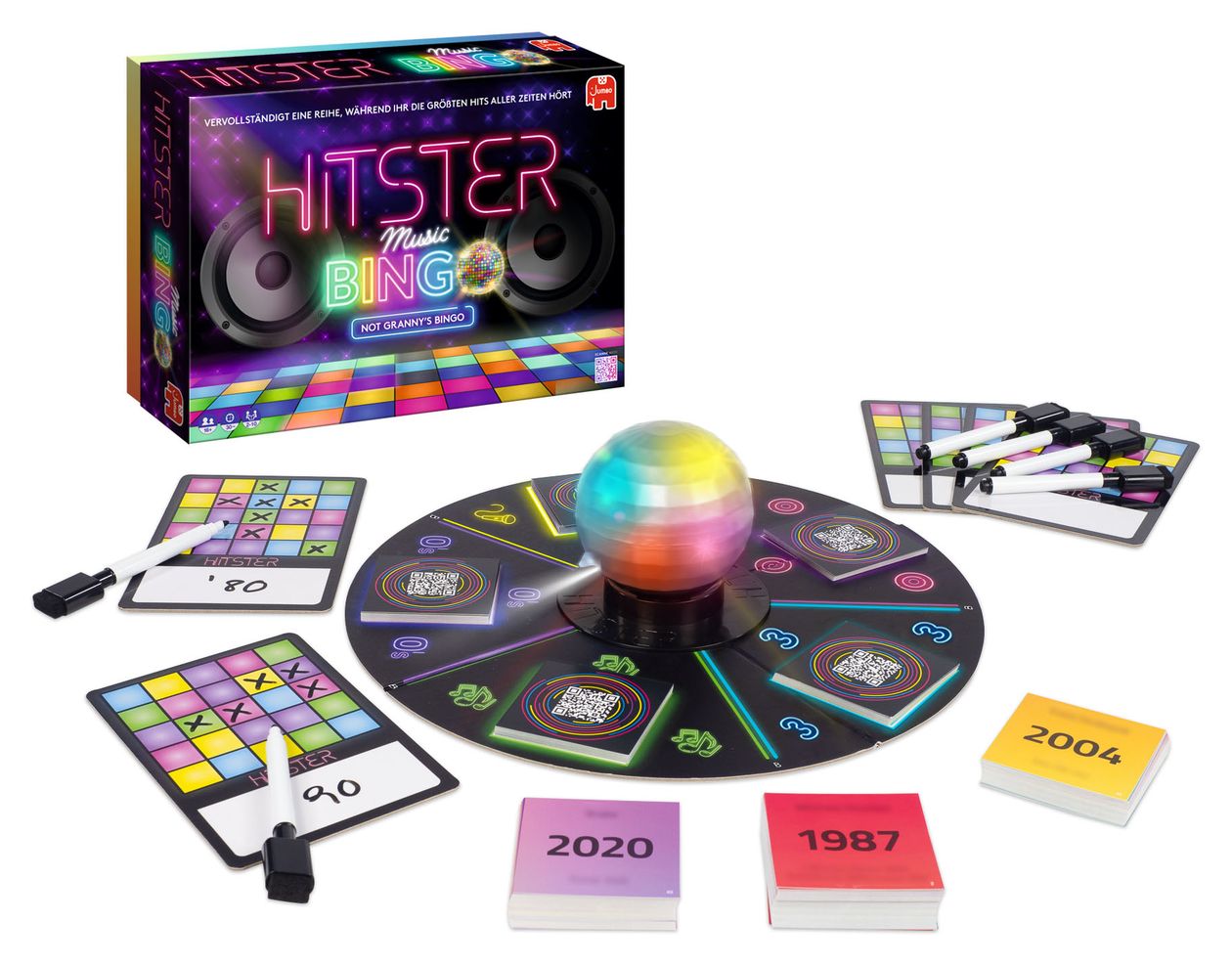 Hitster - Bingo (Germany) Kartenspiel bis zu 10 Spielern ab 16 Jahr(e) 