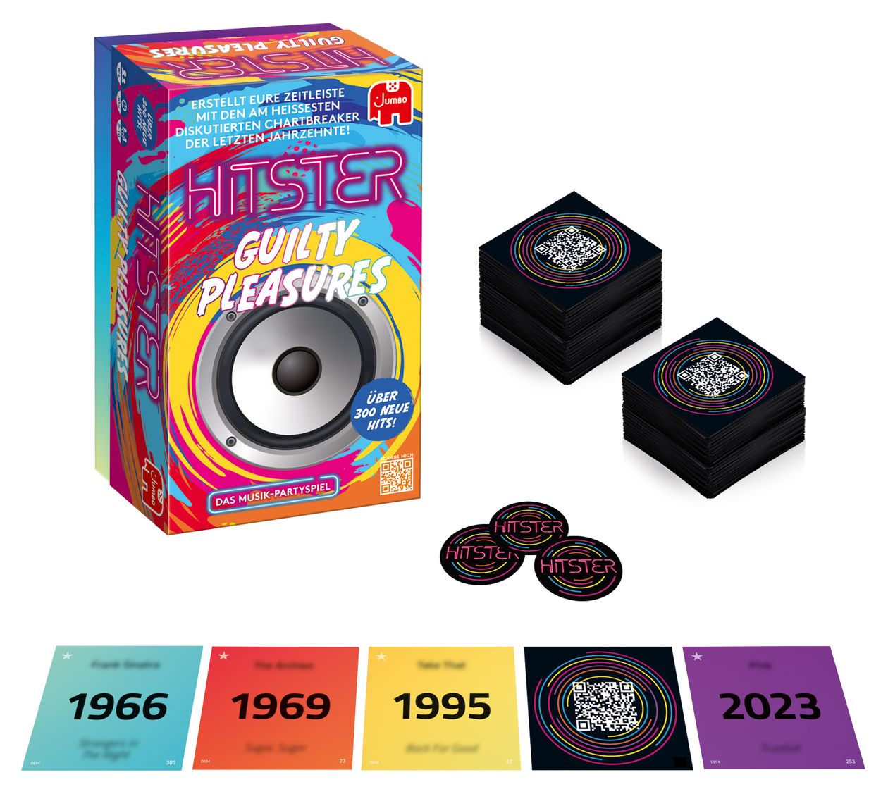 Hitster - Guilty Pleasures (DACH) Brettspiel bis zu 10 Spielern ab 16 Jahr(e) 