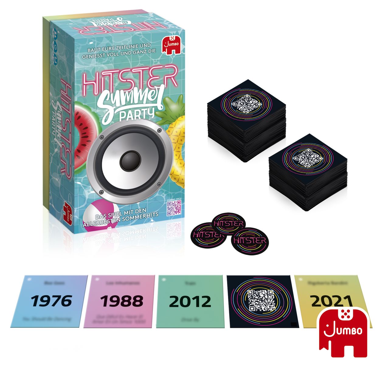 Hitster - Summer Party Brettspiel bis zu 10 Spielern ab 16 Jahr(e) 