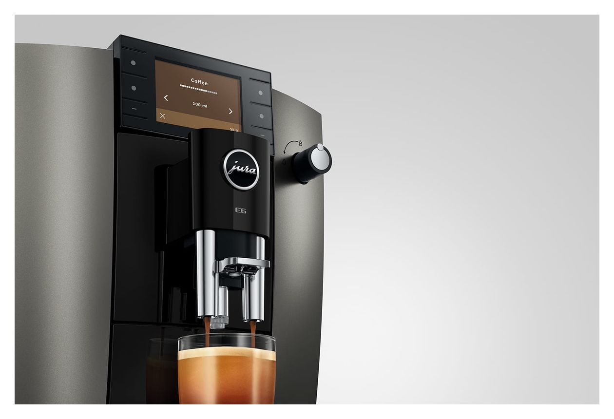 E6 (ED) Kaffeevollautomat 15 bar 1,9 l AutoClean (Dark Inox (EC)) 