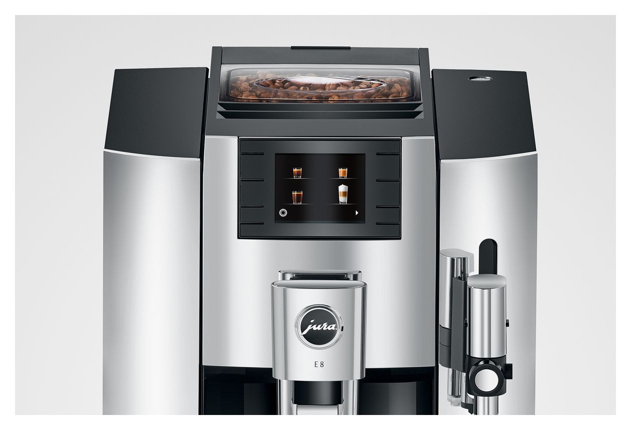 E8 Kaffeevollautomat 15 bar 1,9 l 280 g AutoClean (Chroom) 