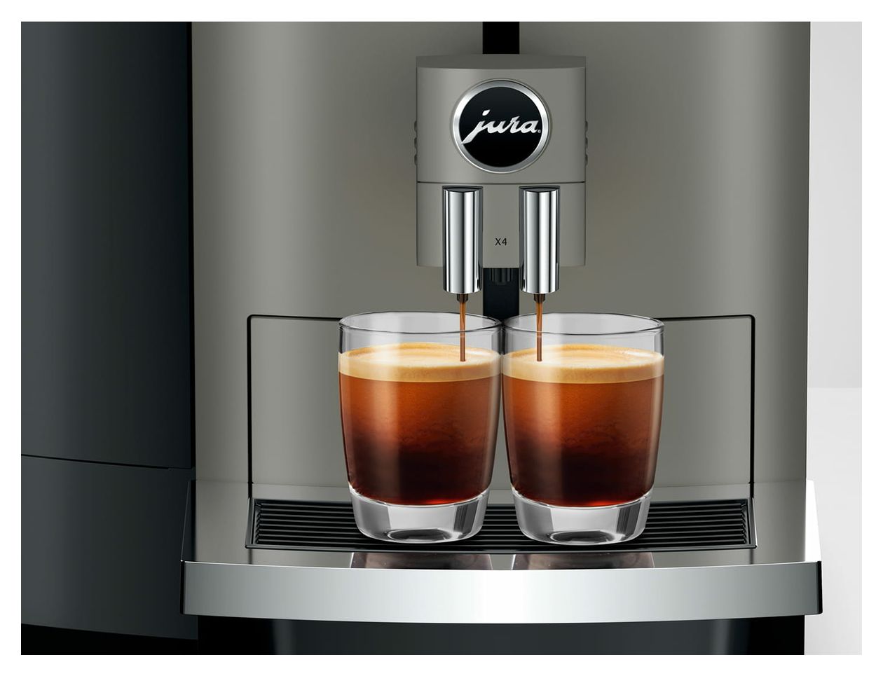 X4 (EB) Kaffeevollautomat 15 bar 5 l 500 g AutoClean (Dark Inox) 