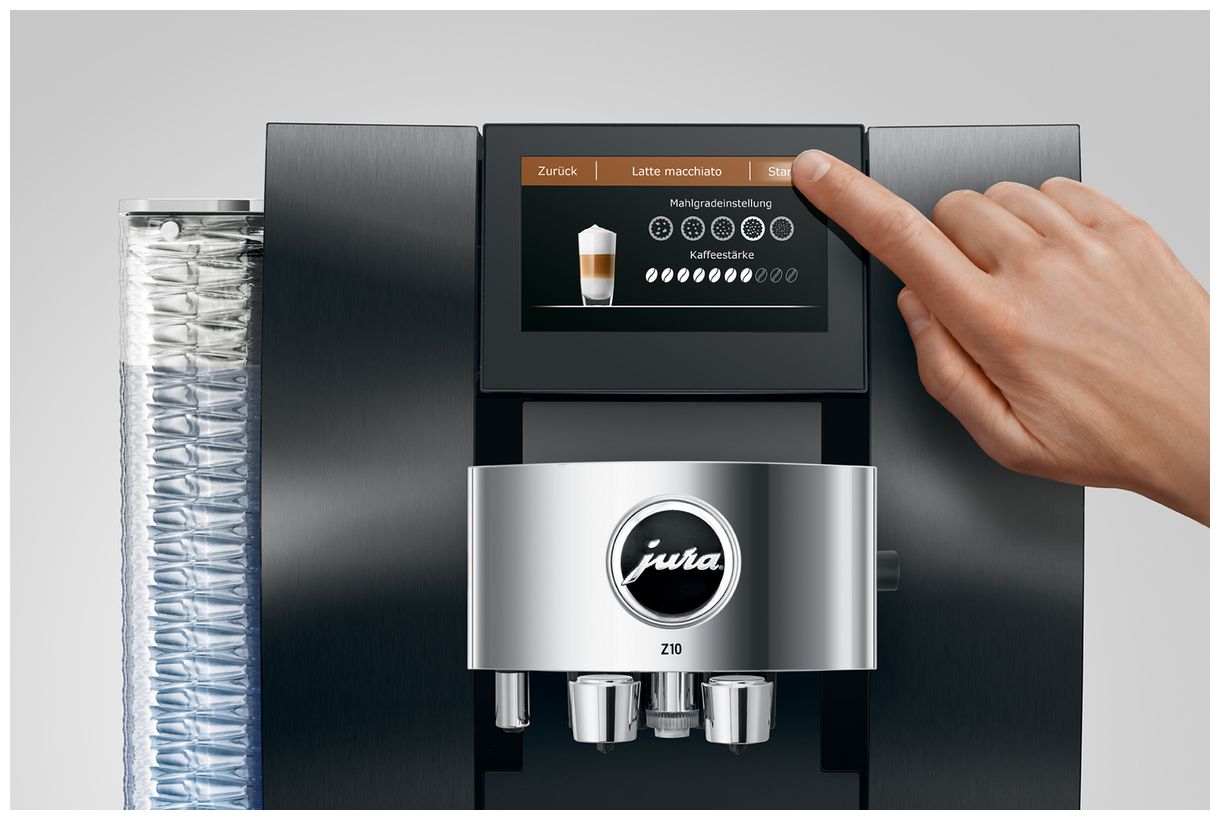 Z10 Kaffeevollautomat 15 bar 2,4 l 280 g (Aluminium Black) 