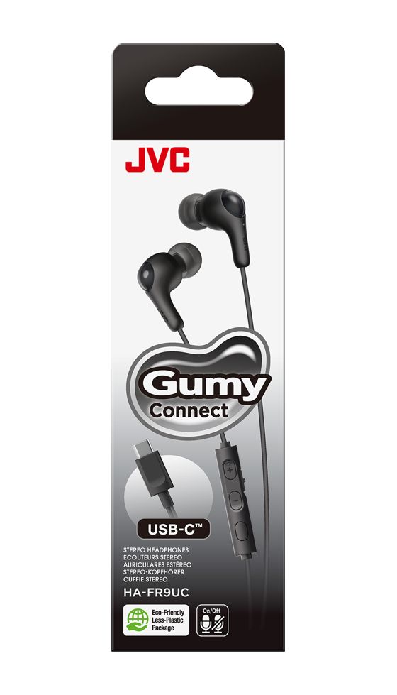 HA-FR9UC In-Ear Kopfhörer Kabelgebunden USB Typ-C  (Schwarz) 