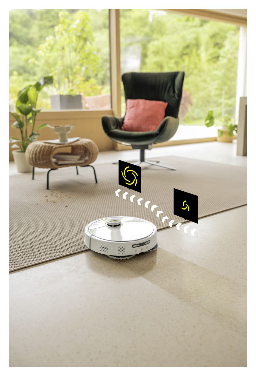 RVM 4 Comfort Saugroboter 160 min Akku  (Weiß) 