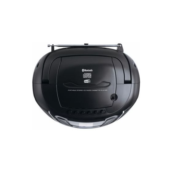 6247 Boombox CD Payer DAB+, PLL Radio  (Schwarz) 