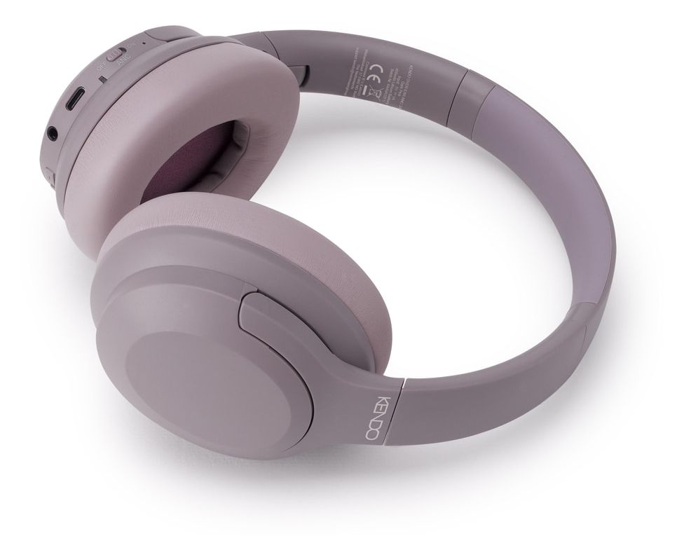 26EX ANC Over Ear Bluetooth Kopfhörer kabelgebunden&kabellos 20 h Laufzeit USB Typ-C  (Dunkelrosa) 