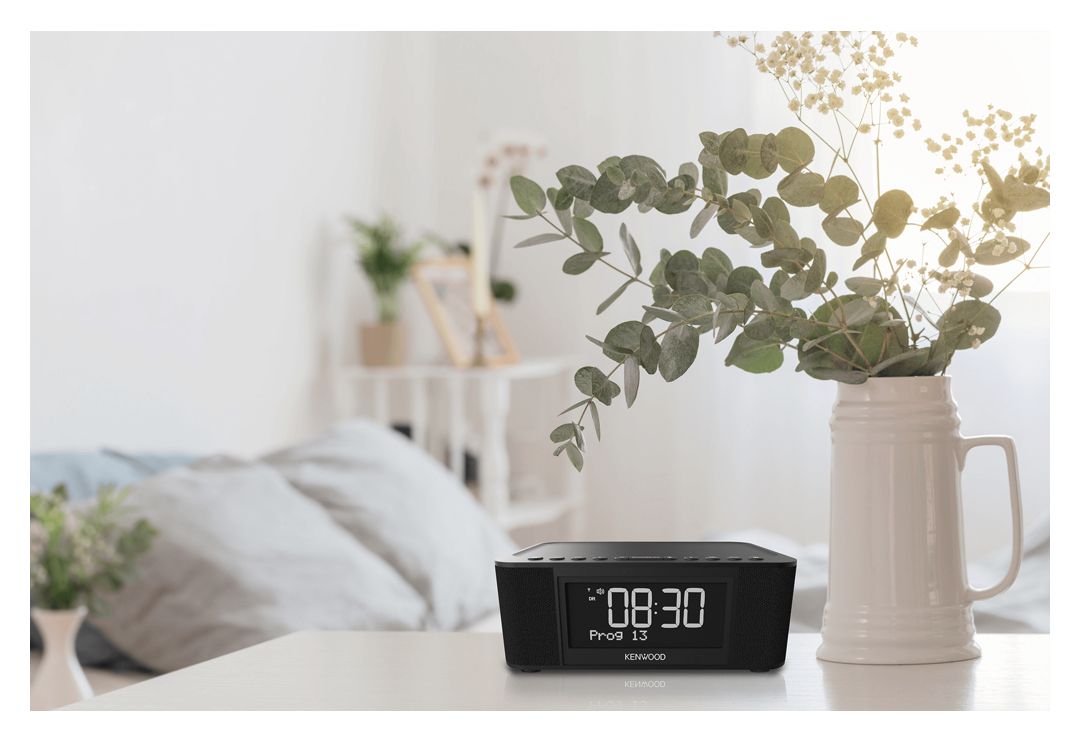 CR-ST40DAB-B Bluetooth DAB+, FM Radio Uhr  (Schwarz) 