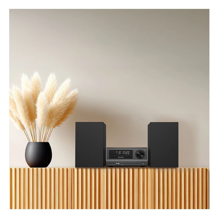 M-750DAB Heim-Audio-Mikrosystem DAB+, FM 80 W Bluetooth  (Schwarz) 