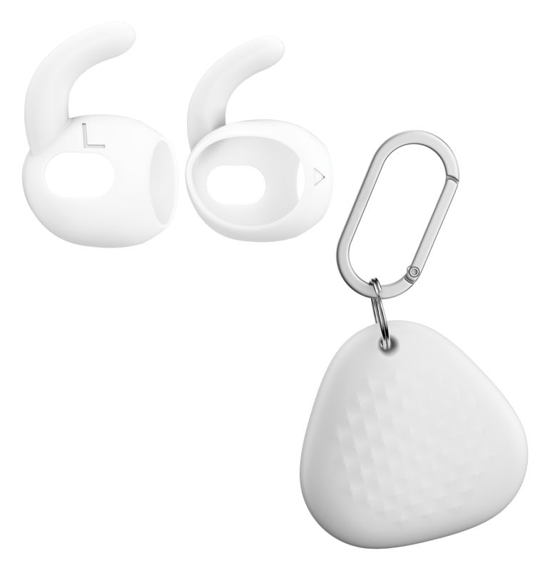 EarBuddyz Kopfhörer-Schutzhülle Ohrhaken AirPods 3rd Gen  (Weiß) 