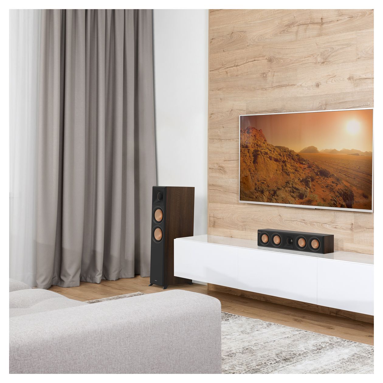 RP-404C II 125 W 2-Wege Lautsprecher  (Holz) 