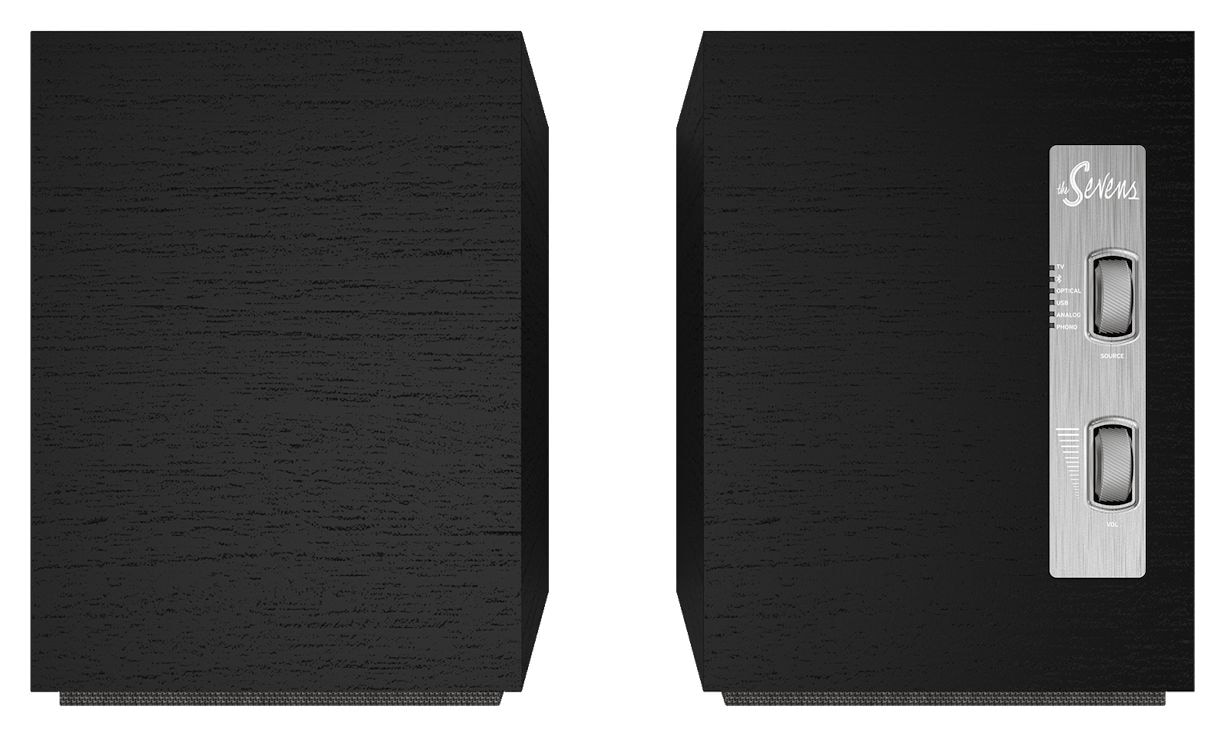 The Sevens 200 W Bluetooth Lautsprecher  (Schwarz) 