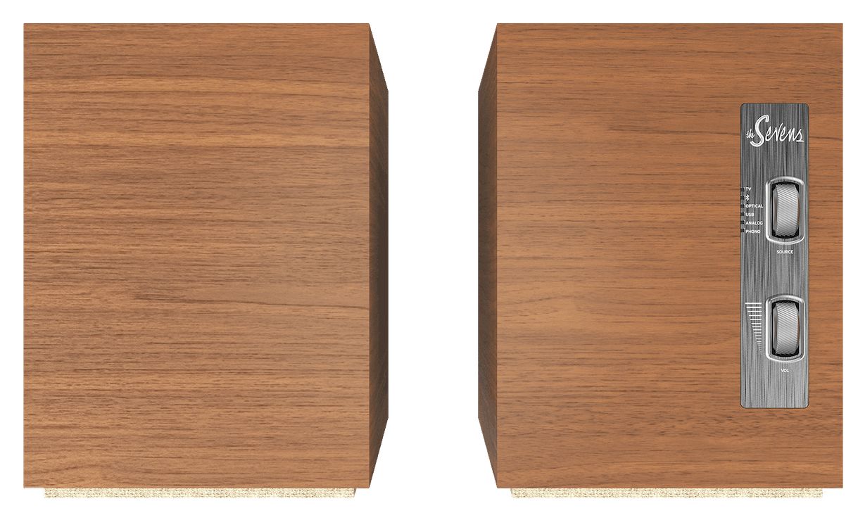 The Sevens 200 W Bluetooth Lautsprecher  (Walnuss) 