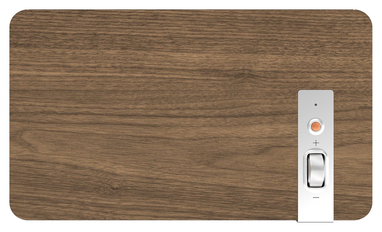 The Three Plus 120 W Bluetooth Lautsprecher  (Walnuss) 