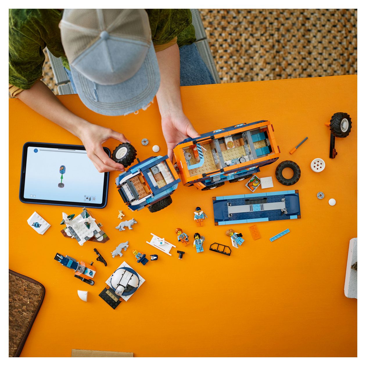 Arktis-Truck mit Labor 