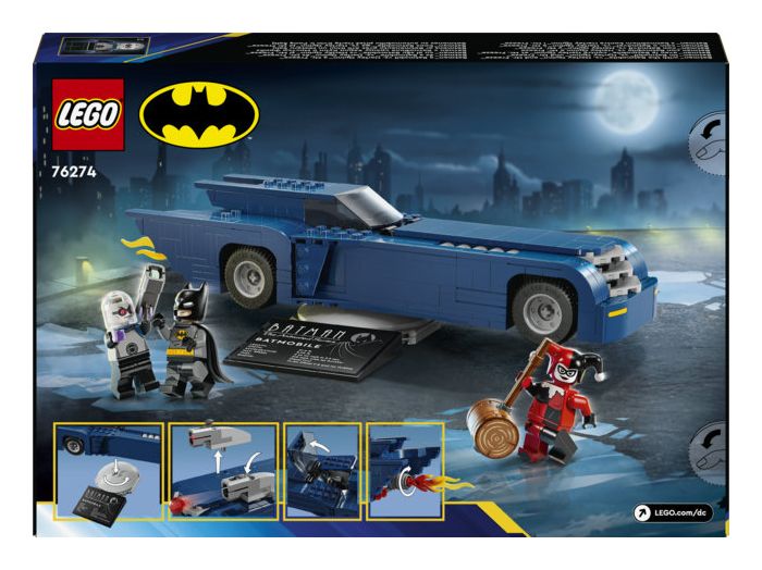 Batman™ im Batmobil™ vs. Harley Quinn™ und Mr. Freeze™ 