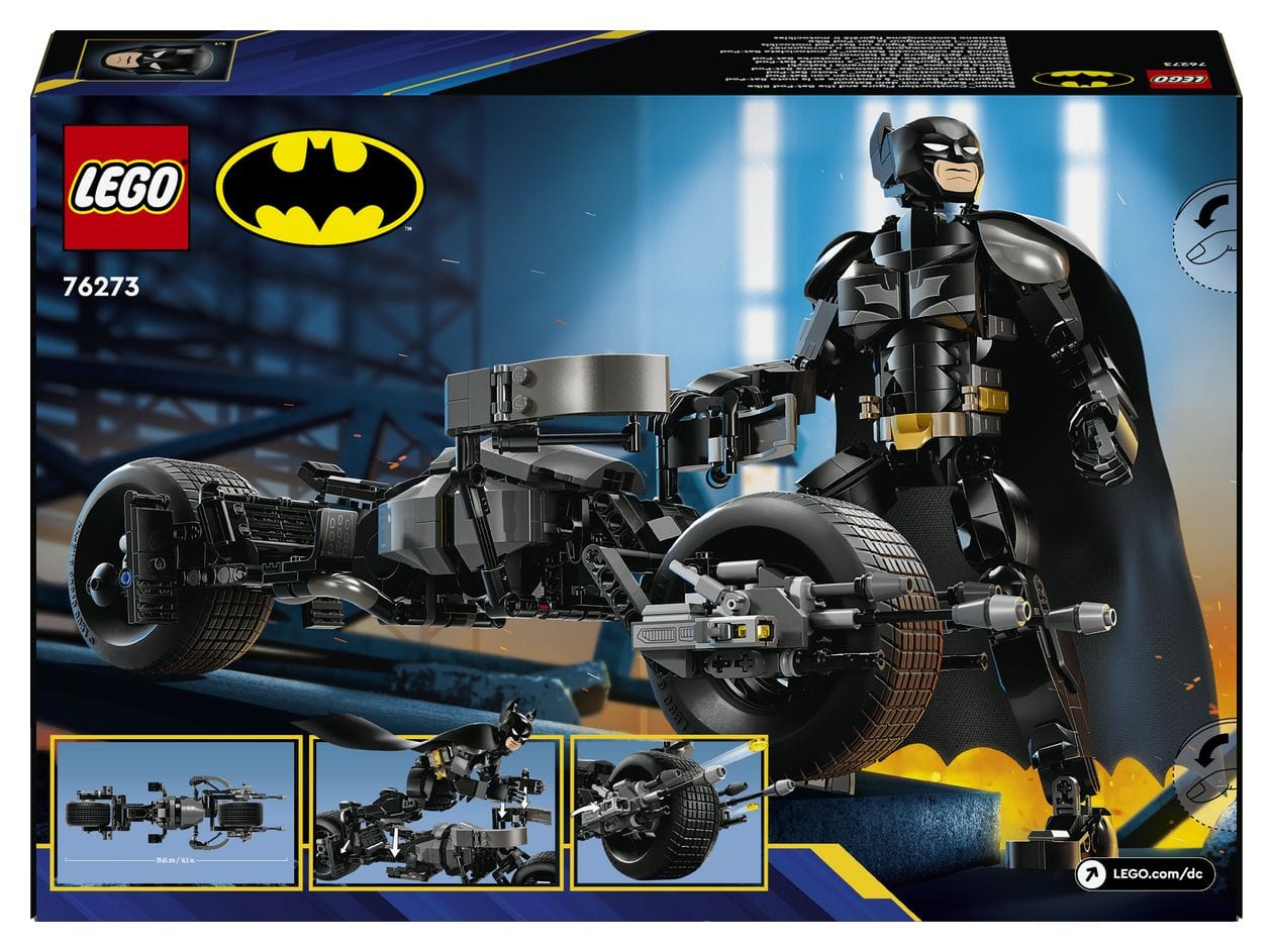 BatmanTM Baufigur mit dem Batpod 