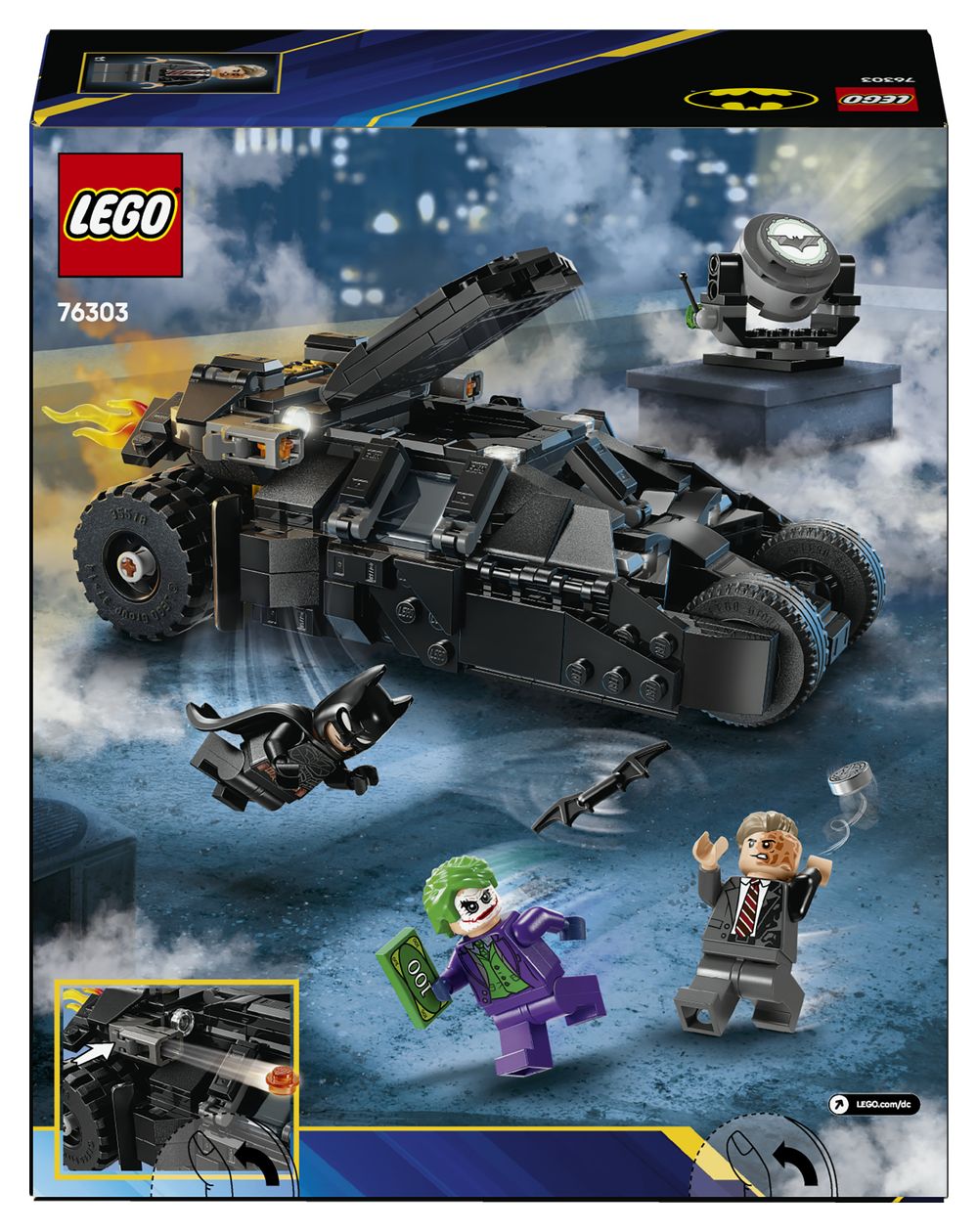 BatmanTM Tumbler vs. Two-FaceTM & The JokerTM 