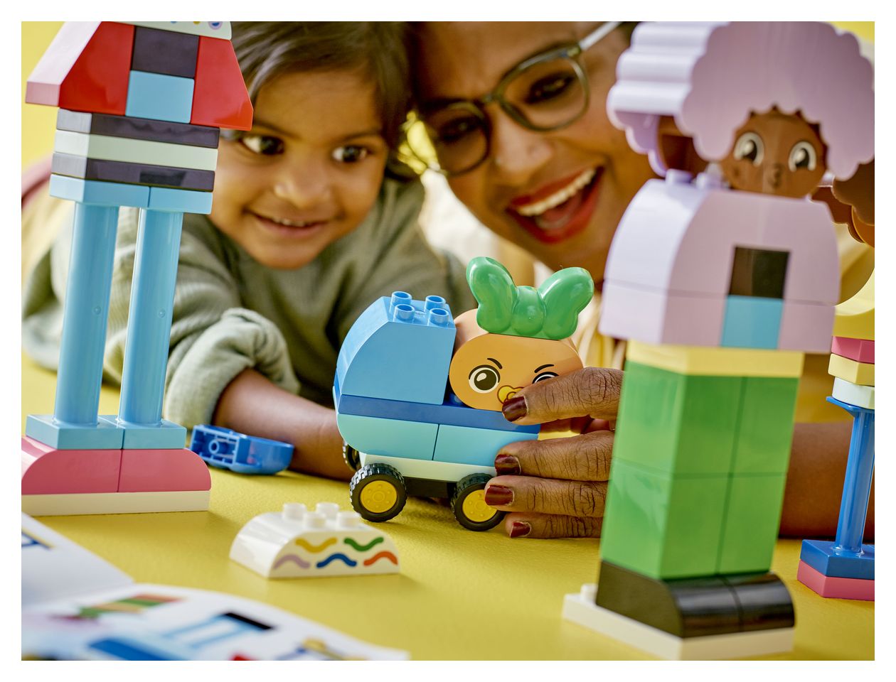 Baubare Menschen mit großen Gefühlen 