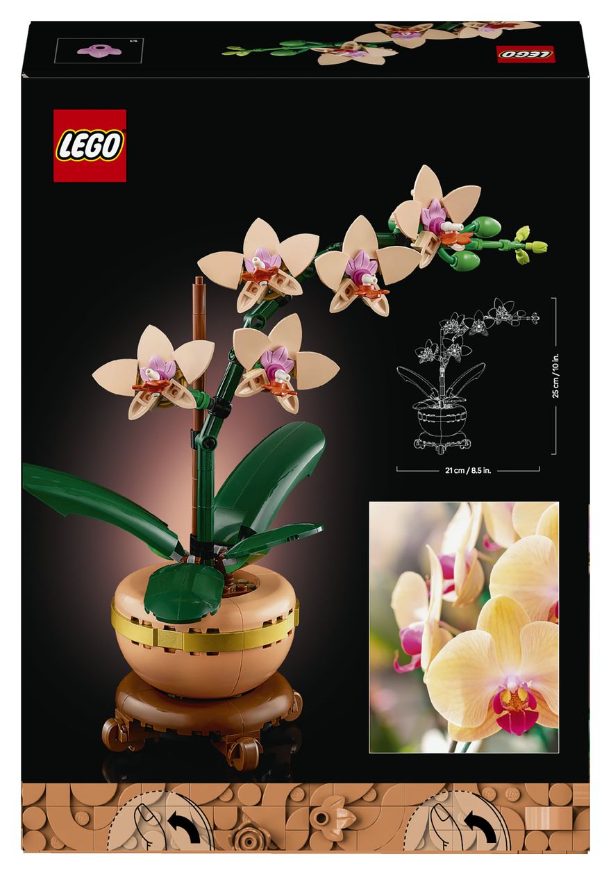 Botanicals Mini-Orchidee Bauset 274 Teile  (Mehrfarbig) 