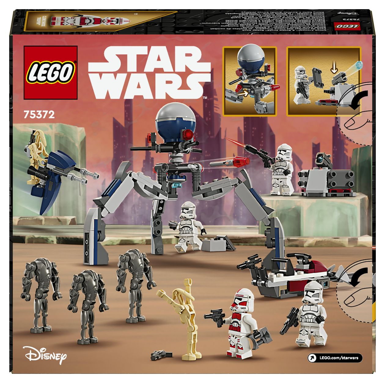 Clone TrooperTM & Battle DroidTM Battle Pack 