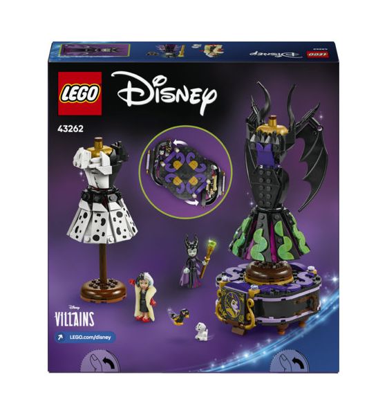 Die Kleider von Malefiz und Cruella De Vil 