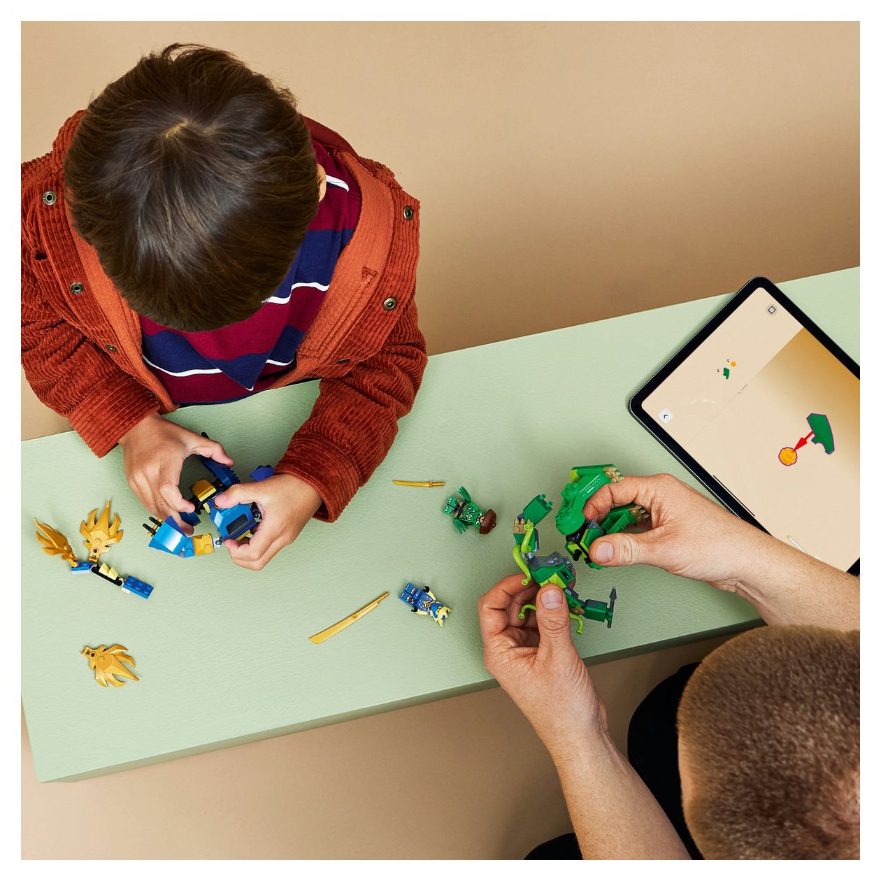 Duell mit Jays Drachen-Mech 