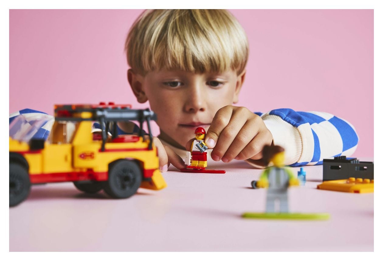 Einsatzfahrzeug der Rettungsschwimmer 