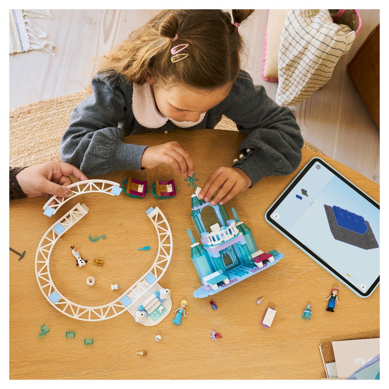 Elsas Schlittenfahrt um den Eispalast 