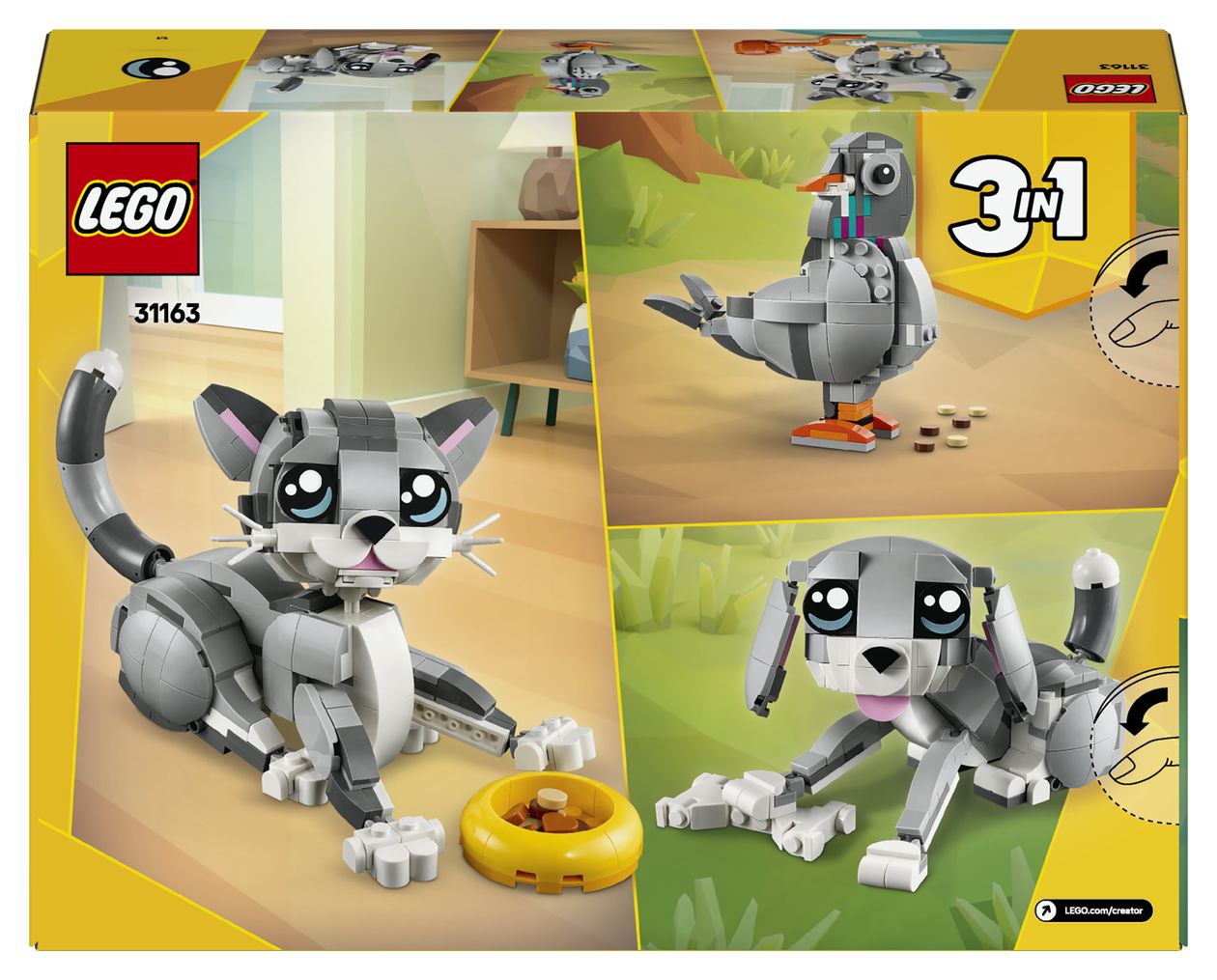 Graue Katze 