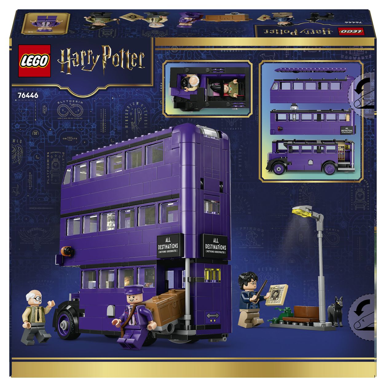 Harry Potter Abenteuer mit dem Fahrenden Ritter Bauset 499 Teile  (Mehrfarbig) 