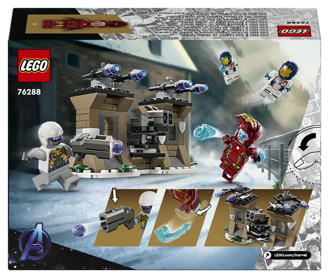 Iron Man & Iron Legion vs. HYDRA-Soldat 