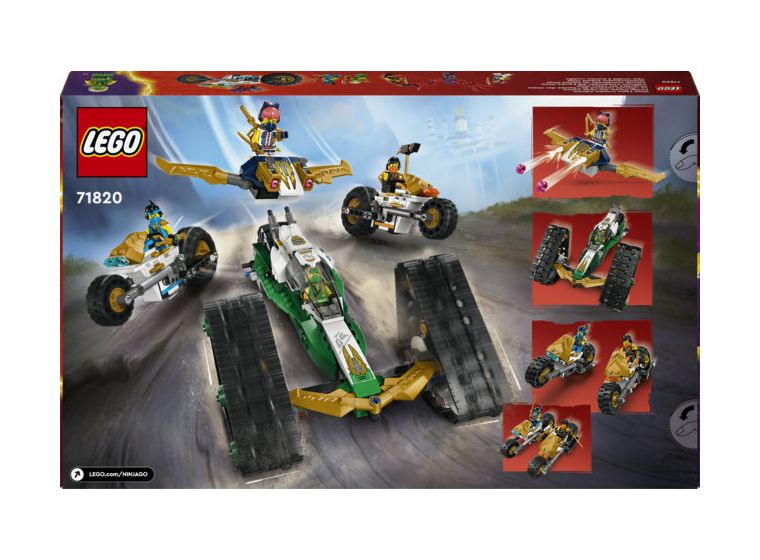 Kombi-Raupe des Ninja-Teams 