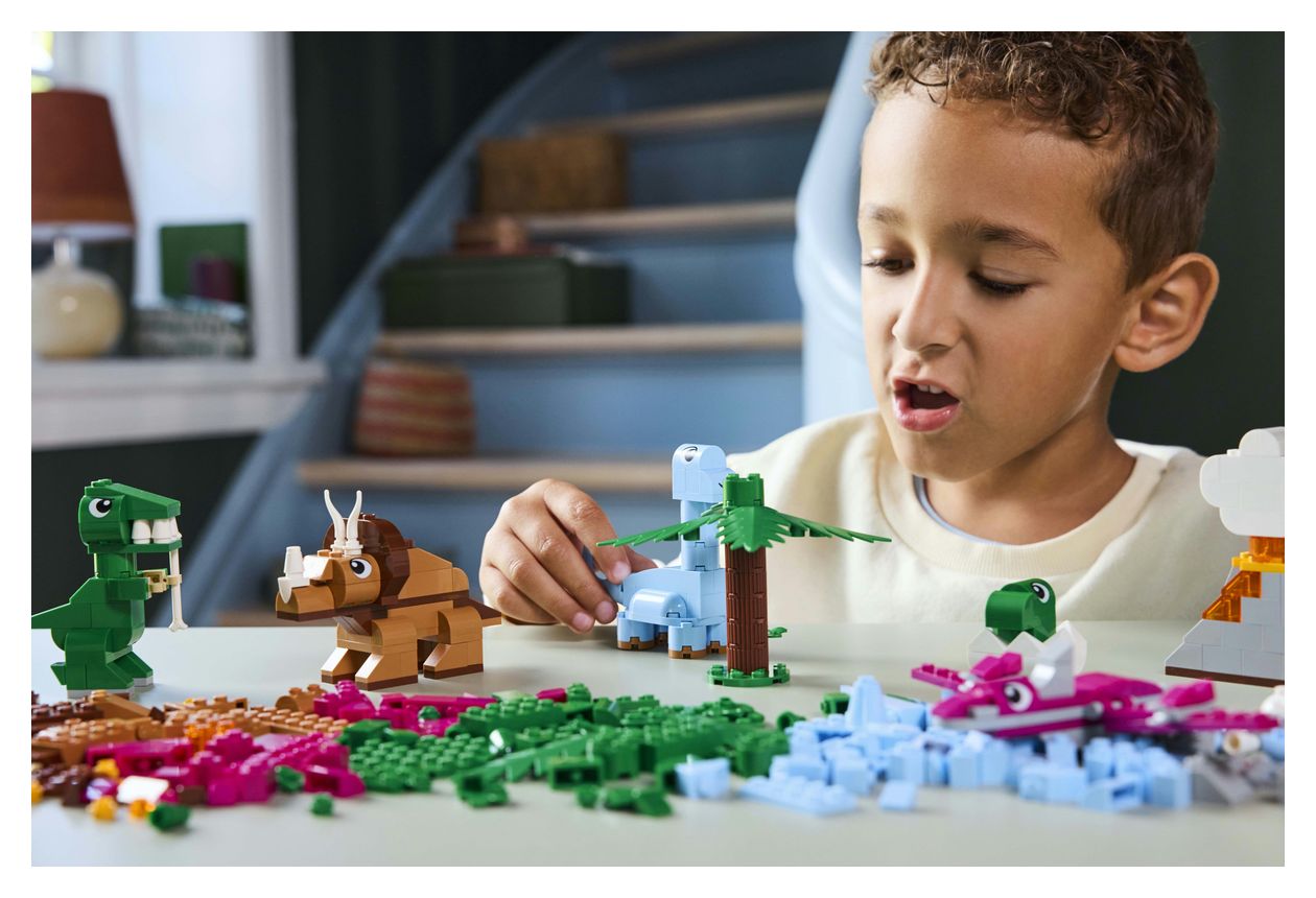 Kreative Dinosaurier 