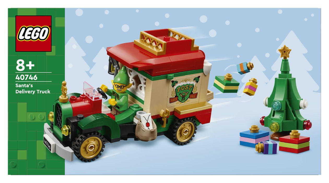 Lieferwagen des Weihnachtsmanns 