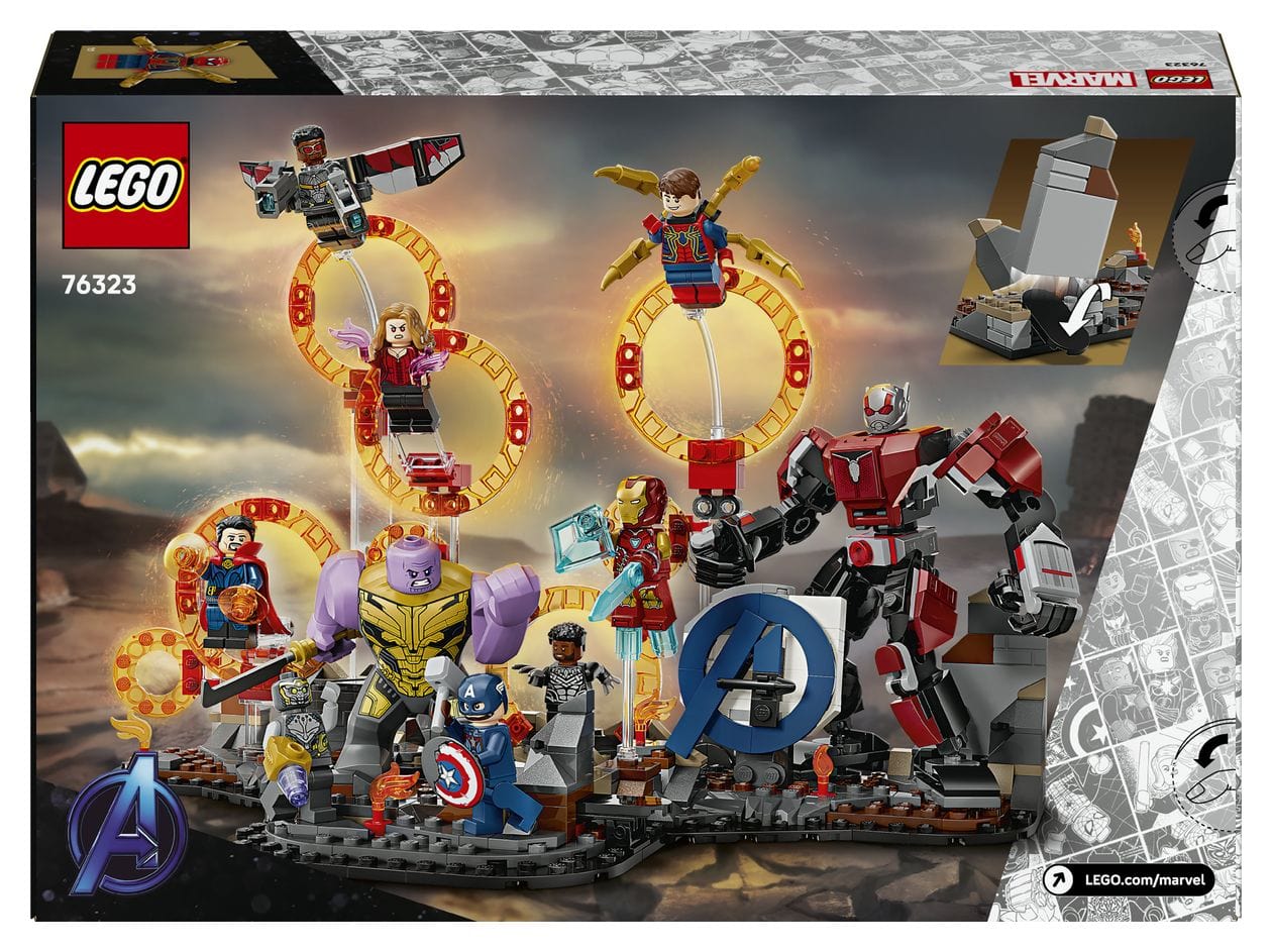 Marvel Avengers Endgame Letzter Showdown Bauset 621 Teile  (Mehrfarbig) 