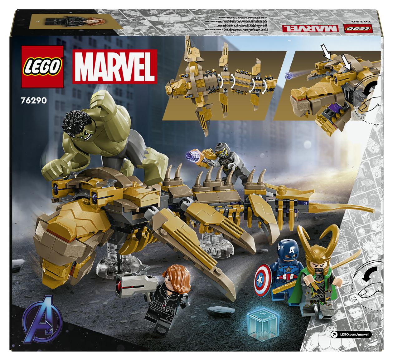 Marvel Avengers vs. Leviathan Bauset 347 Teile  (Mehrfarbig) 