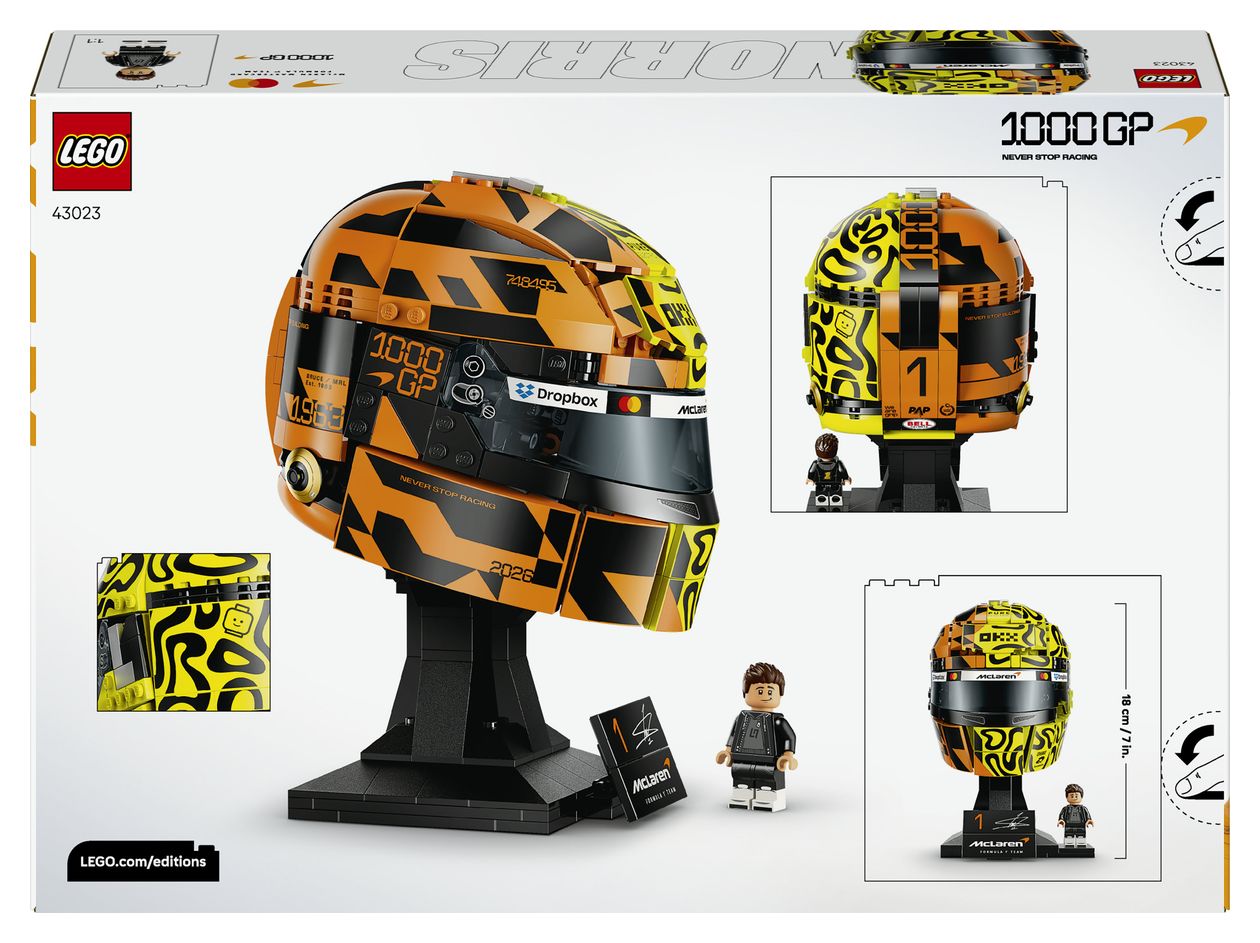 McLaren Mastercard F1® Team Lando Norris’ Helm 