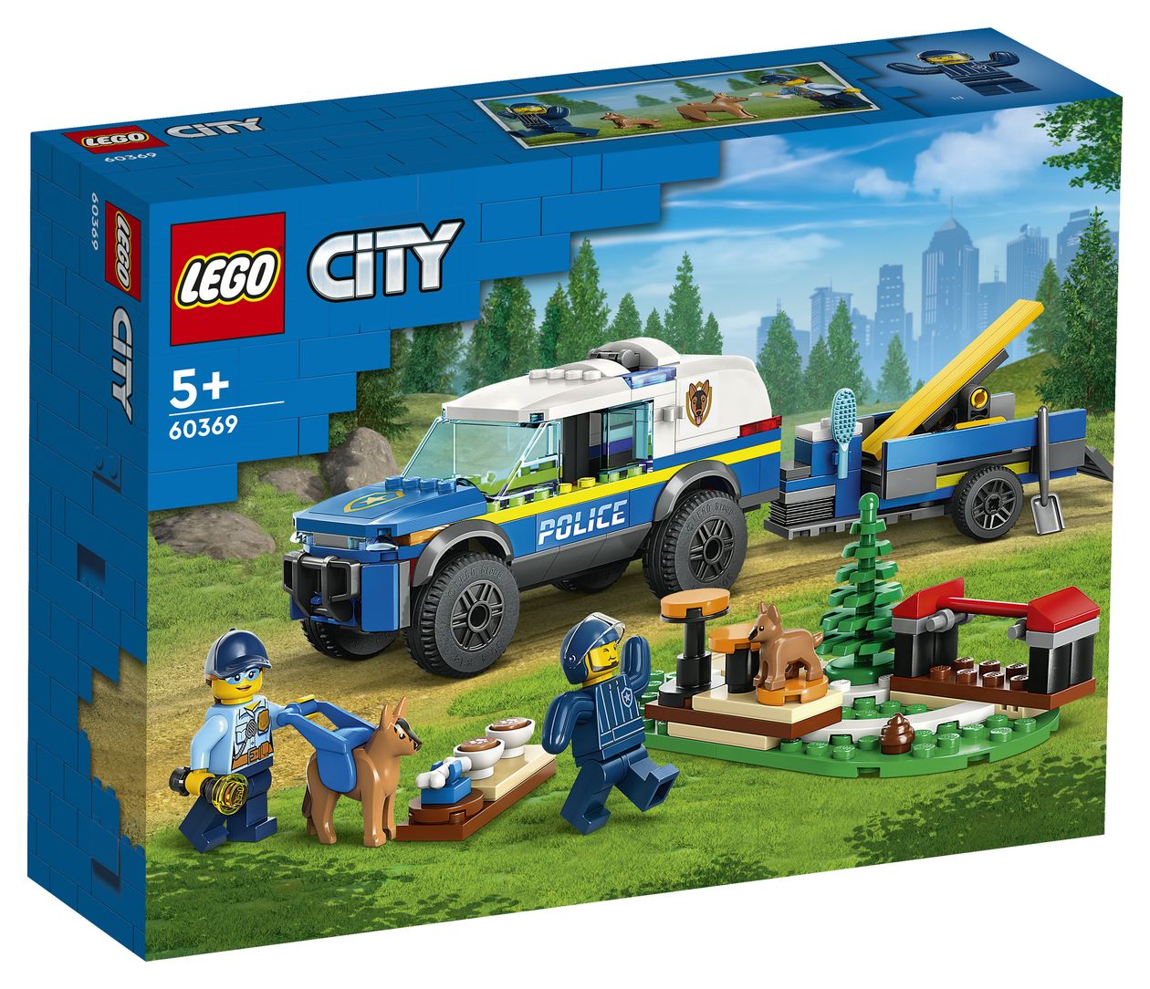 Mobiles Polizeihunde-Training 