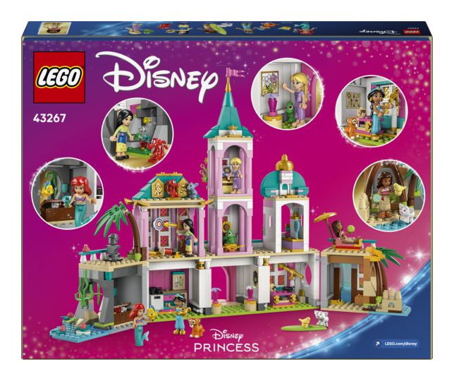 Prinzessinnenschloss mit Haustieren 