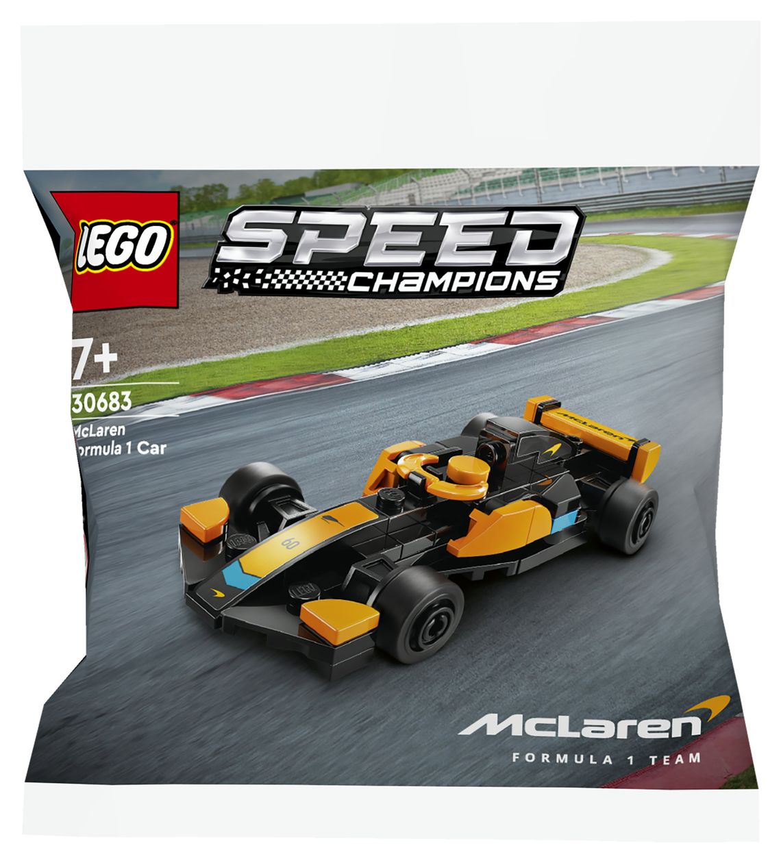 Speed Champions McLaren Formel-1 Auto Bauset 58 Teile  (Mehrfarbig) 