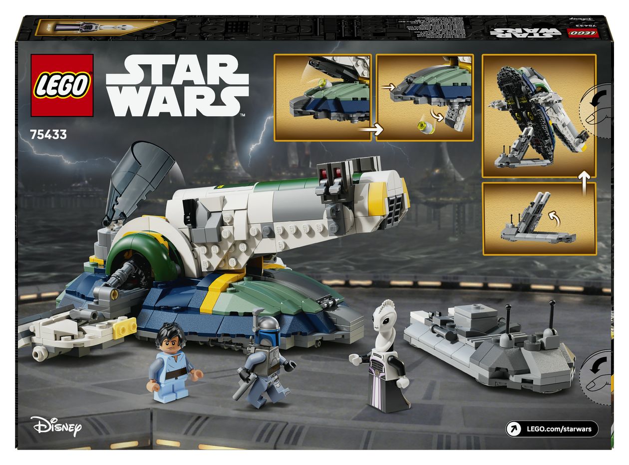 Star Wars Jango Fetts Sternenschiff Bauset 707 Teile  (Mehrfarbig) 