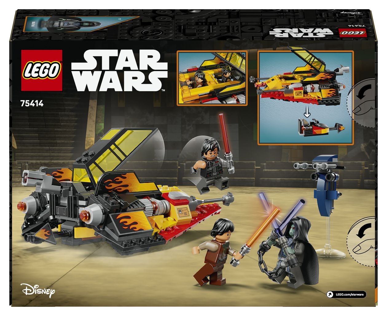 Star Wars The Force Burner Snowspeeder Bauset 349 Teile  (Mehrfarbig) 